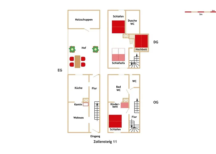 Elbfischerhaus Am Zollensteig Vakantiehuis *